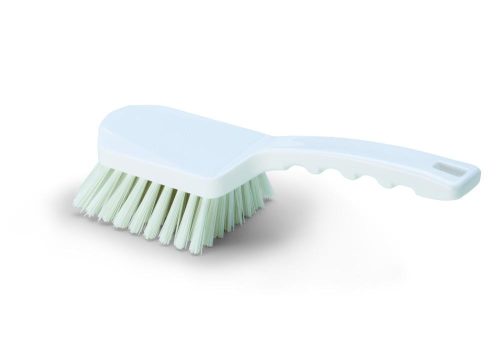 Igeax élelmiszeripari kézi kefe rövid nyéllel fehér 0,3mm puha sörtével