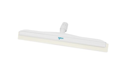 Igeax élelmiszeripari gumis padlólehúzó, univerzális nyélcsatlakozással, 55 cm fehér