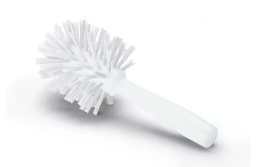 Igeax élelmiszeripari csőtisztító kefe, menetes nyélhez, 90mm fehér