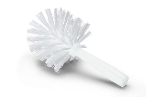Igeax élelmiszeripari csőtisztító kefe, menetes nyélhez, 120mm fehér
