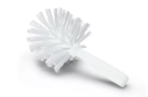 Igeax élelmiszeripari csőtisztító kefe, menetes nyélhez, 120mm fehér