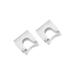   Igeax élelmiszeripari 2 db-os fali nyéltartó fehér átmérő: 20-19mm