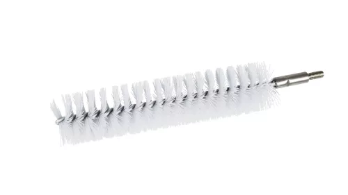 Igeax élelmiszeripari kémcső-, és üvegtisztító kefe fej, átmérő 38mm, hossz 23cm, fehér