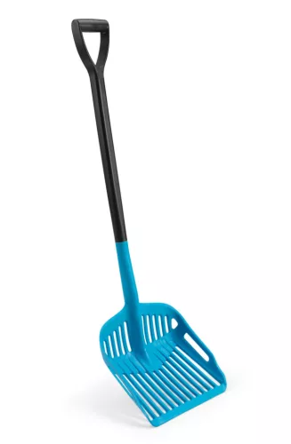 Igeax élelmiszeripari szűrőlapát nagy 350x150x1100mm kék