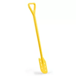   Igeax élelmiszeripari keverőlapát / kaparó perforált 130 mm x 1200 mm sárga