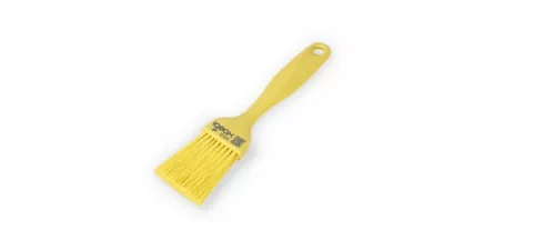 Igeax élelmiszeripari ecset lapos sárga 35mm széles 0,2 mm puha sörtével