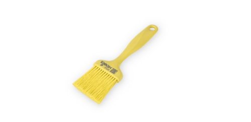 Igeax élelmiszeripari ecset lapos sárga 60mm széles 0,2 mm puha sörtével