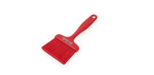 Igeax élelmiszeripari ecset lapos piros 85mm széles 0,2 mm puha sörtével