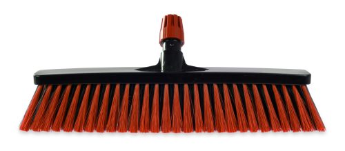 IGEAX ipari tolóseprű 45 cm, döntött, erős szálú piros