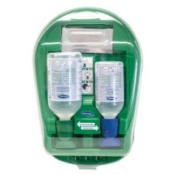   Actiomedic EYE CARE Medidrop II Design szemkimosó állomás 1 x 500 ml 0.9% nátrium-klorid oldattal + 1 x 250 ml BioPhos74 foszfát-puffer oldattal