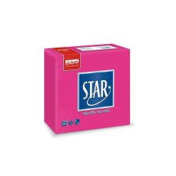  Fato Sztár szalvéta 2 rétegű 38x38cm fuxia 40 szál/csomag 