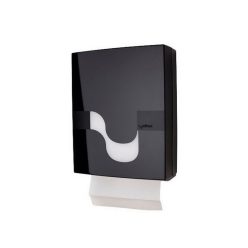   Celtex Megamini V hajtogatott kéztörlő adagoló ABS fekete