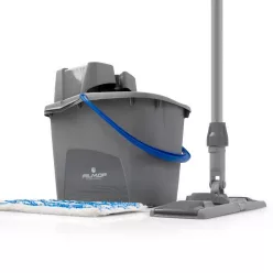   FILMOP Easy Wash lapos felmosó szett 15L (vödör préssel, nyél, moptartó, mop) 