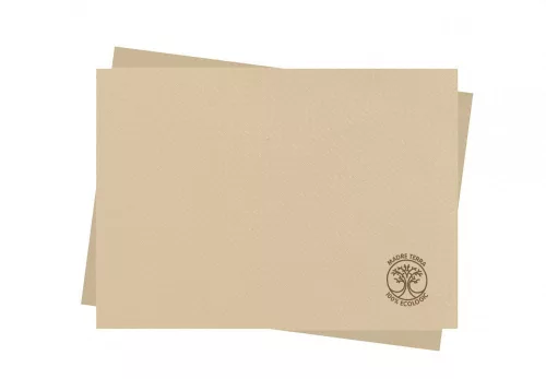 Infibra tányéralátét Madre Terra 30x40 cm barna 100% eco 200 darab/csomag