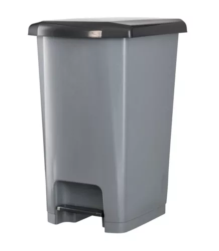 Planet Pedálos szemetes kuka SLIM, műanyag, ECO antracit, 25L