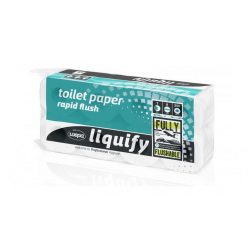   Wepa Liquify toalettpapír 3 rétegű, fehér, 250lap, 8 tekercs/csomag, 8 csomag/zsák