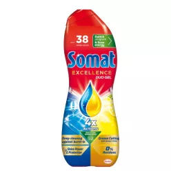 Somat mosogatógép gél excellence duo lemon 810ml