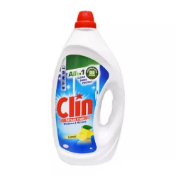 Clin ablaktisztító, csíkmentes 4L lemon