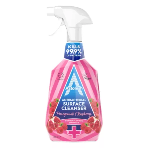 Astonish Antibakteriális felülettisztító gránátalma és málna illattal 750 ml