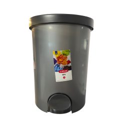 Szemetes pedálos 15L, Curver szürke/fekete