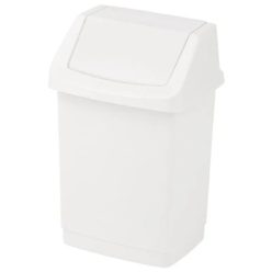 Szemetes billenős 25L, Curver FEHÉR