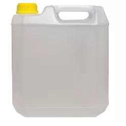 Műanyag kanna 5 literes, sárga kupakkal