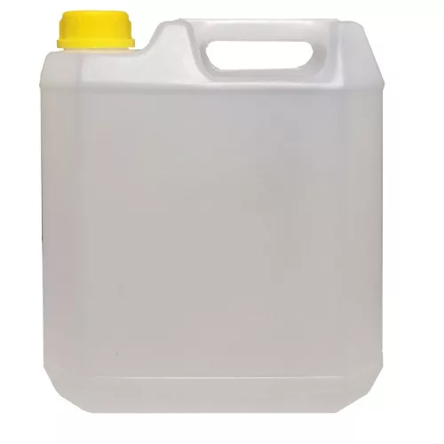 Műanyag kanna 5 literes, sárga kupakkal