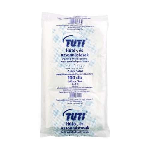 Tuti hűtő- és uzsonnástasak 2L - 20x30cm 100db
