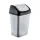 Polytime billenőfedeles szemetes kuka, műanyag, szürke/antracit, 50 L