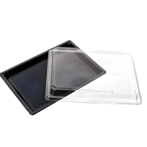 Sushi tálca tetővel 220x135x20 (50/400)