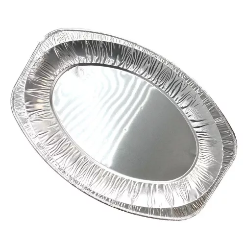 Alu tálca - 3 személyes, ovális