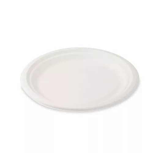 Cukornád tányér fehér 22cm