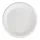 Cukornád tányér fehér 26cm