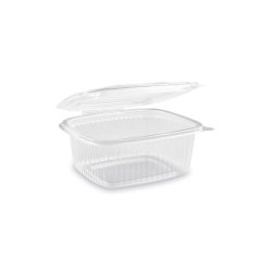 Egybefedeles doboz - mikrózható szögletes PP 250ml