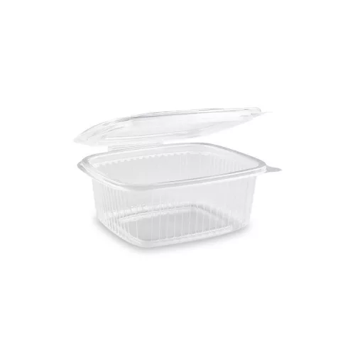 Egybefedeles doboz - mikrózható szögletes PP 250ml