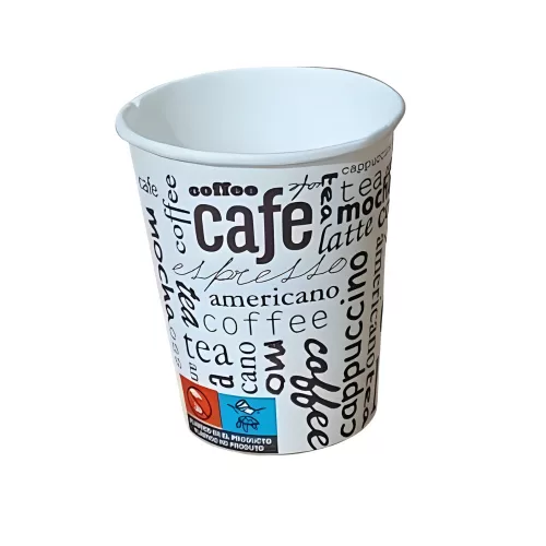 Papírpohár mintás - 80mm 300ml