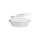 Szószos ovális tál egybefedeles - PET 80ml