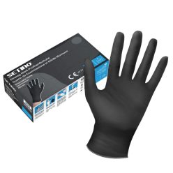 SETINO Nitril gumikesztyű - 3.5g XL 100pcs Fekete