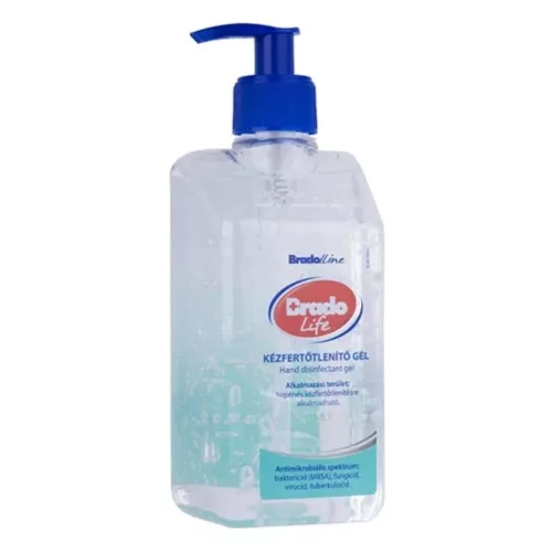 Bradolife kézfertőtlenítő gél 500ml