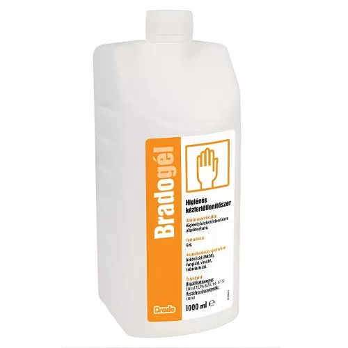 Bradogél kézfertőtlenítő gél 1L