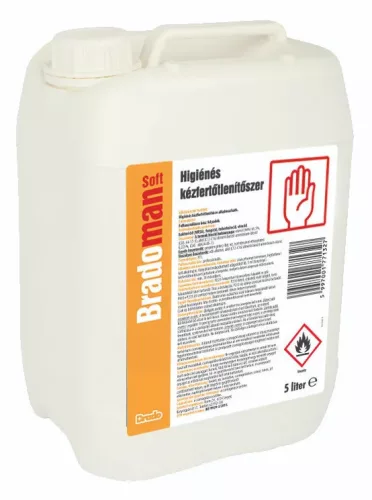 Bradoman Soft higiéniás kézfertőtlenítőszer 5L