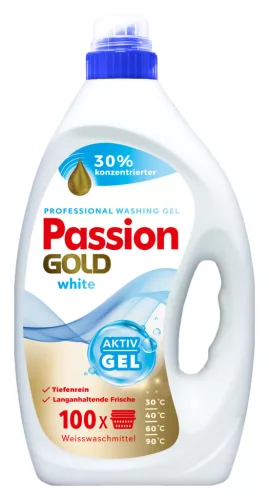 Passion Gold mosógél fehér ruhákhoz 4L / 100 mosás