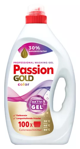 Passion Gold mosógél színes ruhákhoz 4L / 100 mosás