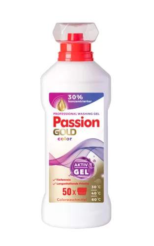 Passion Gold mosógél színes ruhákhoz 2L / 50 mosás