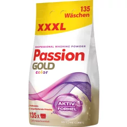 Passion Gold színes mosópor 8,1kg / 135 mosás