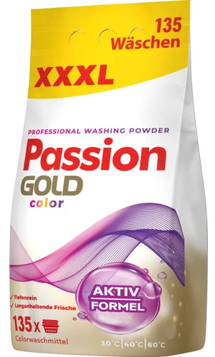 Passion Gold színes mosópor 8,1kg / 135 mosás