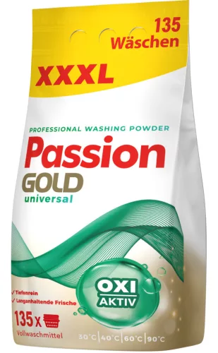 Passion Gold univerzális mosópor 8,1kg / 135 mosás