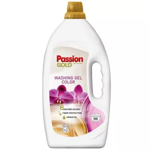 Passion Gold mosógél színes ruhákhoz ARGÁN OLAJJAL 4L / 100 mosás