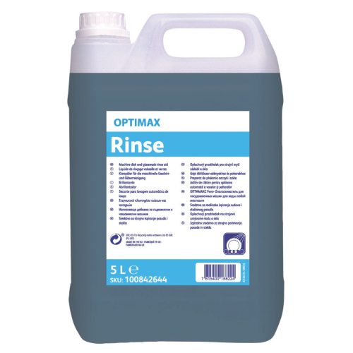 Optimax Rinse gépi öblítőszer 5L
