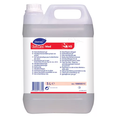 Soft Care MED H5 5L - Kézfertőtlenítő gél